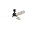 Kichler Lighting Vassar 1 - Light Ceiling Fan in  Black - 2 of 4