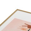 Nadja Peace Metal Framed Art Print - Deny Designs - 3 of 4
