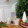 Northlight Sitting Gnome With Chevron Outfit Christmas Figure - 13.75" - 2 of 4