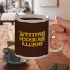 Western Michigan University Alumn Ceramic Coffee Mug Novelty Gift Mugs for Coffee Tea and Hot Drinks 11oz White - 4 of 4