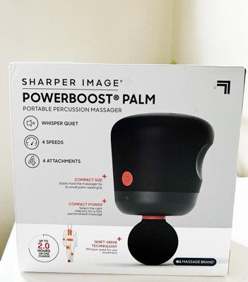 Sharper Image Powerboost Palm Portable Percussion Massager