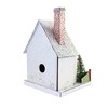 Cody Foster 11.0 Inch Snow Angel Cottage House Putz Village Light Up Retro Village Buildings - 2 of 3