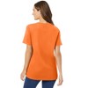 Woman Within Perfect Short-Sleeve V-Neck Tee - 3 of 4