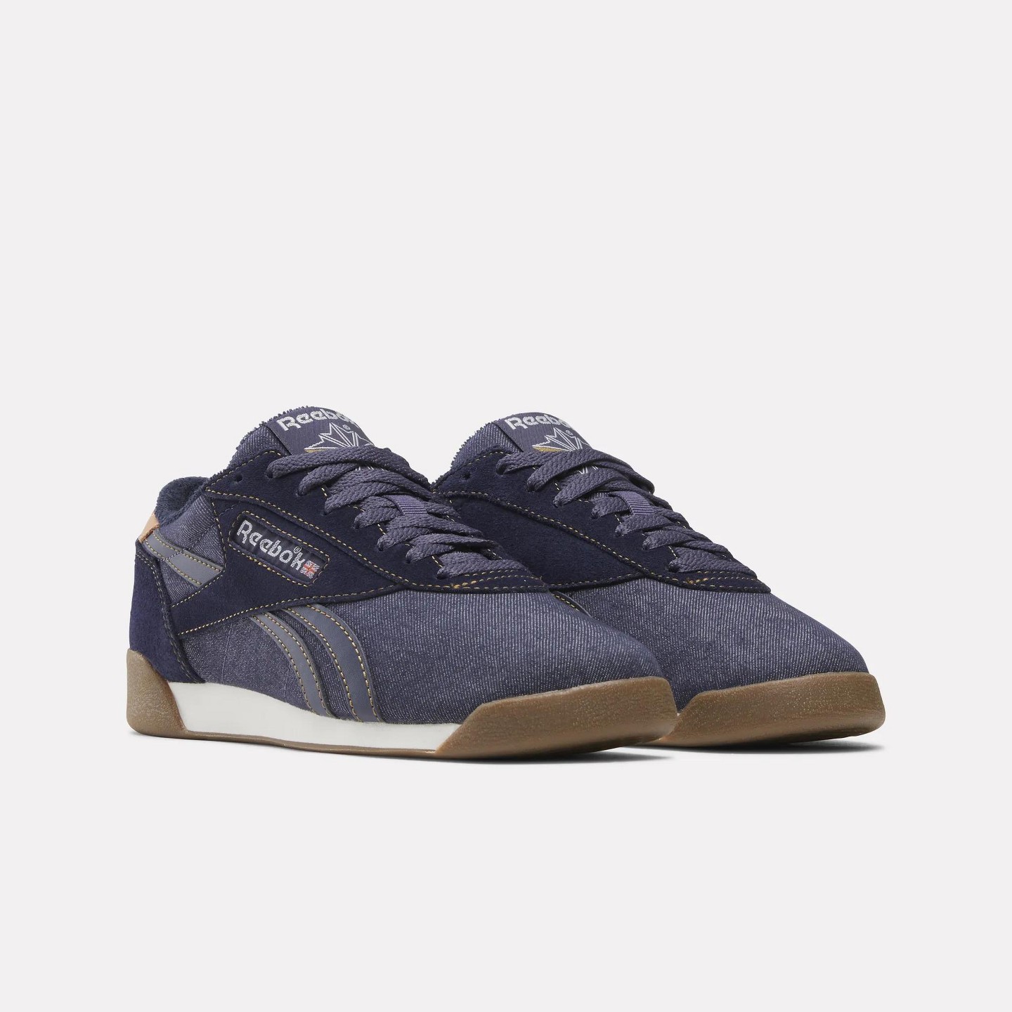 Женские кроссовки Reebok Freestyle Lo Shoes Size 8.5 DARKINDIGO/CHALK/GUM — фото 4