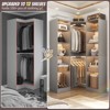 Besiost Corner Closet System with 12 Shelves - 3 of 4