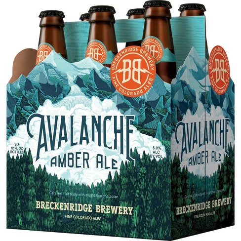 Breckenridge Avalanche Amber Ale Beer - 6pk/12 Fl Oz Bottles : Target