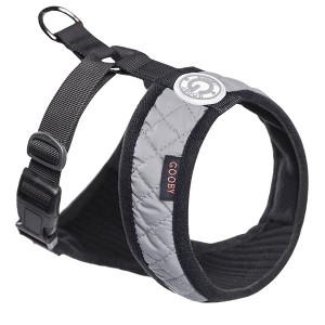 Gooby Fashion Vest Harness for Broad Chested Dogs, Gray, Small - 1 of 1