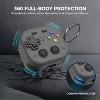 HTUTWOO Game Console Design for AirPods 4 Case Cover Shockproof Full TPU AirPods 4th Generation Protective Skin Cover with Cleaner Kit - 4 of 4