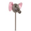 Ponyland Grey Plush Action Elephant Stick w/ Music - image 2 of 4