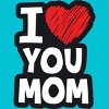 Men's Design By Humans I Love You Mom Heart By solon2020 T-Shirt - 2 of 2