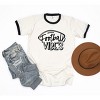 Simply Sage Market Women's Football Vibes Short Sleeve Ringer Tee - 3 of 3