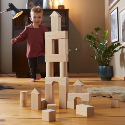 HABA Basic Building Blocks 102 Piece Extra Large Wooden Starter Set (Made in Germany)