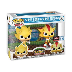 Funko POP! Games: Sonic The Hedgehog- Super Sonic & Super Shadow
