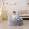 TopComfy Baby and Toddler Learning Toy Ball Pit Balls Safe Durable Play Balls for Kids, Blue, 2.2"*2.2"*2.2" - 2 of 4
