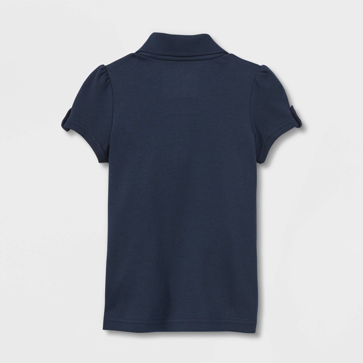 Toddler Girls' Short Sleeve Interlock Uniform Polo Shirt - Cat & Jack™ - thumbnail 2