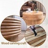 PAGED Wood Coffee Table Modern Center Table Accent Table with Natural Finish for Living Room - 2 of 4
