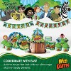 Treasures Gifted Wild Kratts Birthday Banner Pennant - Wild Kratts Party Supplies - 1 Pack - 4 of 4