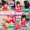 GirlZone Little Baker's Bakery Set, 40pc Kids Baking Set with Baking Utensils for Kids, Apron and Recipes to Make Baked Goods - 2 of 4
