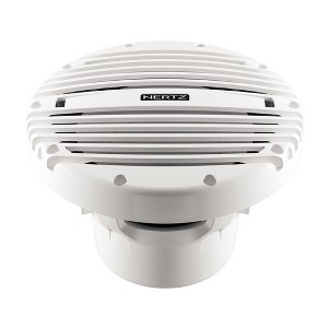 Hertz HMS-10-B-2 10" 250 Watts RMS 2-Ohm Marine Infinite Baffle Subwoofer, White - 1 of 3