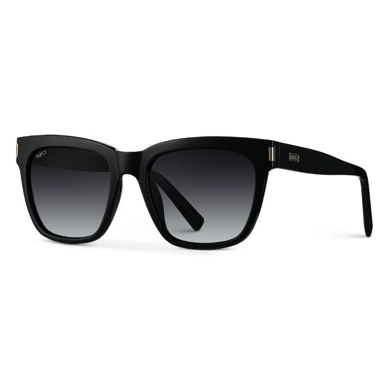 WMP Eyewear Women's Square Thick Frame Sunglasses, 3 of 4
