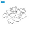 Unique Bargains DIY Crafts Earrings Necklace Bracelet Making Alloy Open Back Mushroom Bezel Pendants 20 Pcs - 3 of 4