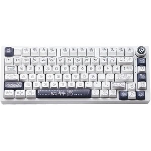 Electro Burst 130 Keys Rabbits & Carrots Theme PBT Keycap Set - 1 of 4