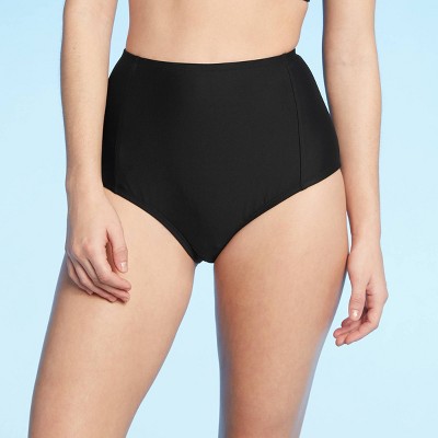 high waisted black bikini bottoms target