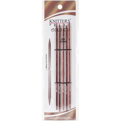 Knitter's Pride-Cubics Double Pointed Needles 6"-Size 2/2.75mm