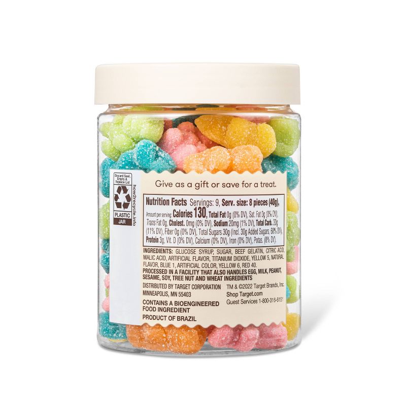 Neon Sugar Gummy Bears - 9.5oz  - Favorite Day&#8482;, 4 of 8