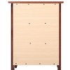 VYNXARIA Transitional Nightstand For Bedrooms,Perfect for Small Spaces,Cherry - 3 of 4