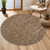 Machine Washable Area Rug With Non-Slip Backing Stain Resistant Easy Cleaning Indoor Carpet For Living Room Bed Dining Room Playroom Office - 2 of 4