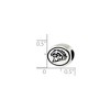 Black Bow Jewelry Sterling Silver & Enamel Western Michigan University Collegiate Bead - 2 of 3