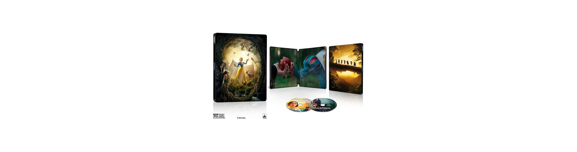 Snow White (4K Ultra HD + Blu-ray + Digital Copy) (Steelbook) (4K/UHD)(2025)