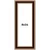 PosterPalooza | Panoramic Weathered Gold Picture Frame - UV Acrylic, Foam Board Backing, Hanging Hardware - 2 of 4