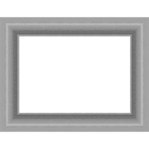 Amanti Art Peak Polished Nickel Framed Dry Erase Magnetic Board - 1 of 4