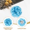 Unique Bargains Satin Flower Durable Elegant Large Peony Floral Lapel Brooch Pin - 3 of 4