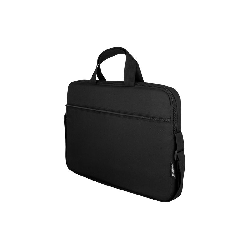 Urban Factory Nylee Carrying Case for 14" Notebook - Black - Shock Absorbing, Water Resistant - 210D Polyester Interior - Handle, 1 of 7