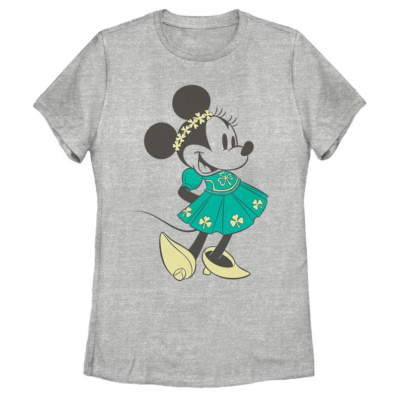 Women's Mickey & Friends Flower Girl Minnie T-Shirt, 1 of 5