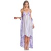 Casual Nights Women's Satin 2 Piece Robe and Nightgown Set - 4 of 4