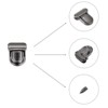 Unique Bargains Zinc Alloy DIY Wallet Purse Making Decorative Turn Lock Clasp 4 Pcs - 4 of 4