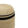 TOV Furniture Emerge Round Pouf in Natural - 4 of 4