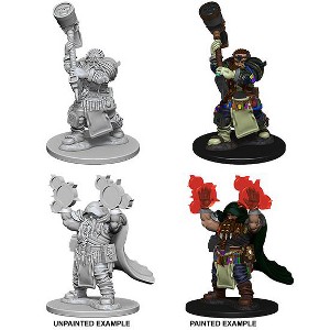 Dungeons & Dragons Nolzur's Marvelous Miniatures - Dwarf Male Cleric - 1 of 1