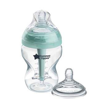 Tommee Tippee Advanced Anti-Colic Bottle With Slow & Medium Flow Nipples - 9oz
