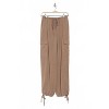 Women's High Waist Drawstring Cargo Pants - Blu Pepper - 3 of 3