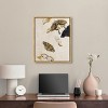 Art Remedy Golden Butterflies Classic Elegant Butterfly Wall Art Framed - 2 of 4