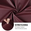 PiccoCasa Waterproof PU Leather Pub Counter Height Side Chair Covers with Elastic Band - 4 of 4