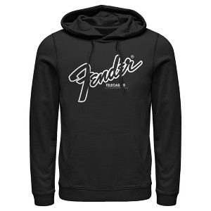 Men's Fender Telecaster Logo Pull Over Hoodie - 1 of 4