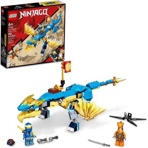 Ook tiran Weigering Lego Ninjago Jay Thunder Dragon Evo & Snake Toy 71760 : Target