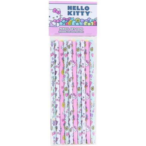 Seven20 Hello Kitty Fruit 10 Piece Pencil Set