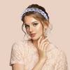 Unique Bargains Women's Thick Braided Knotted Non-slip Fashion Elastic Solid Color Headband 1 Pc - 2 of 4